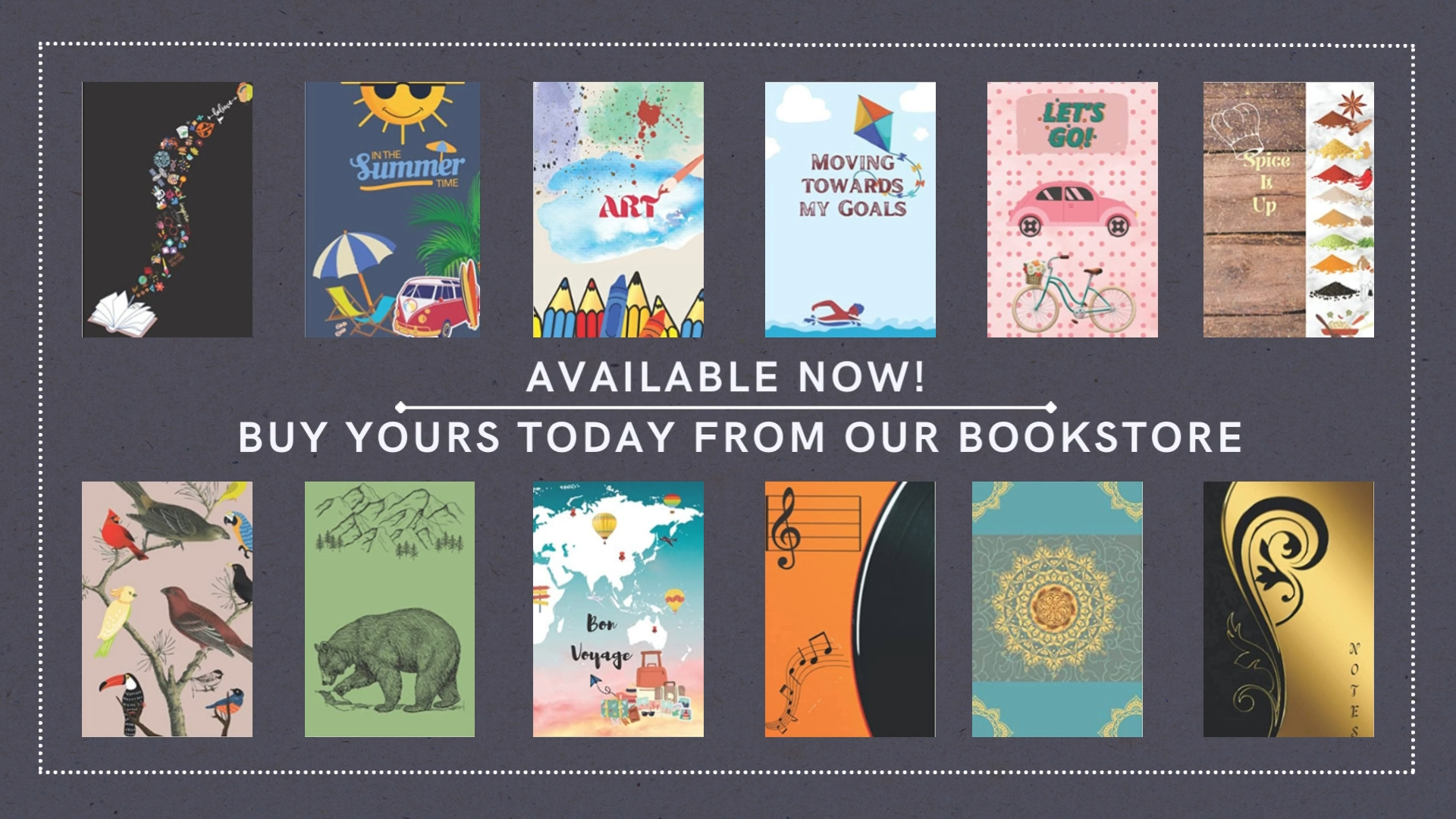 Journals Now Available No More Blank Pages Desktop