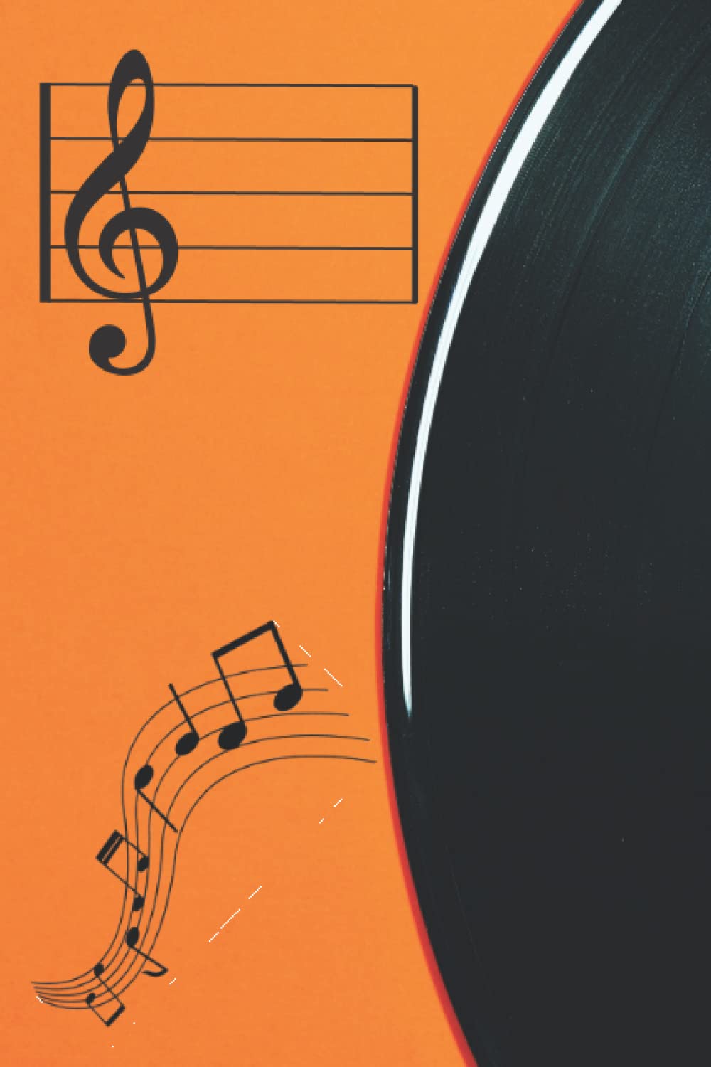 My Music A Retro Styled Music Composers Book No More Blank Pages Journal Front