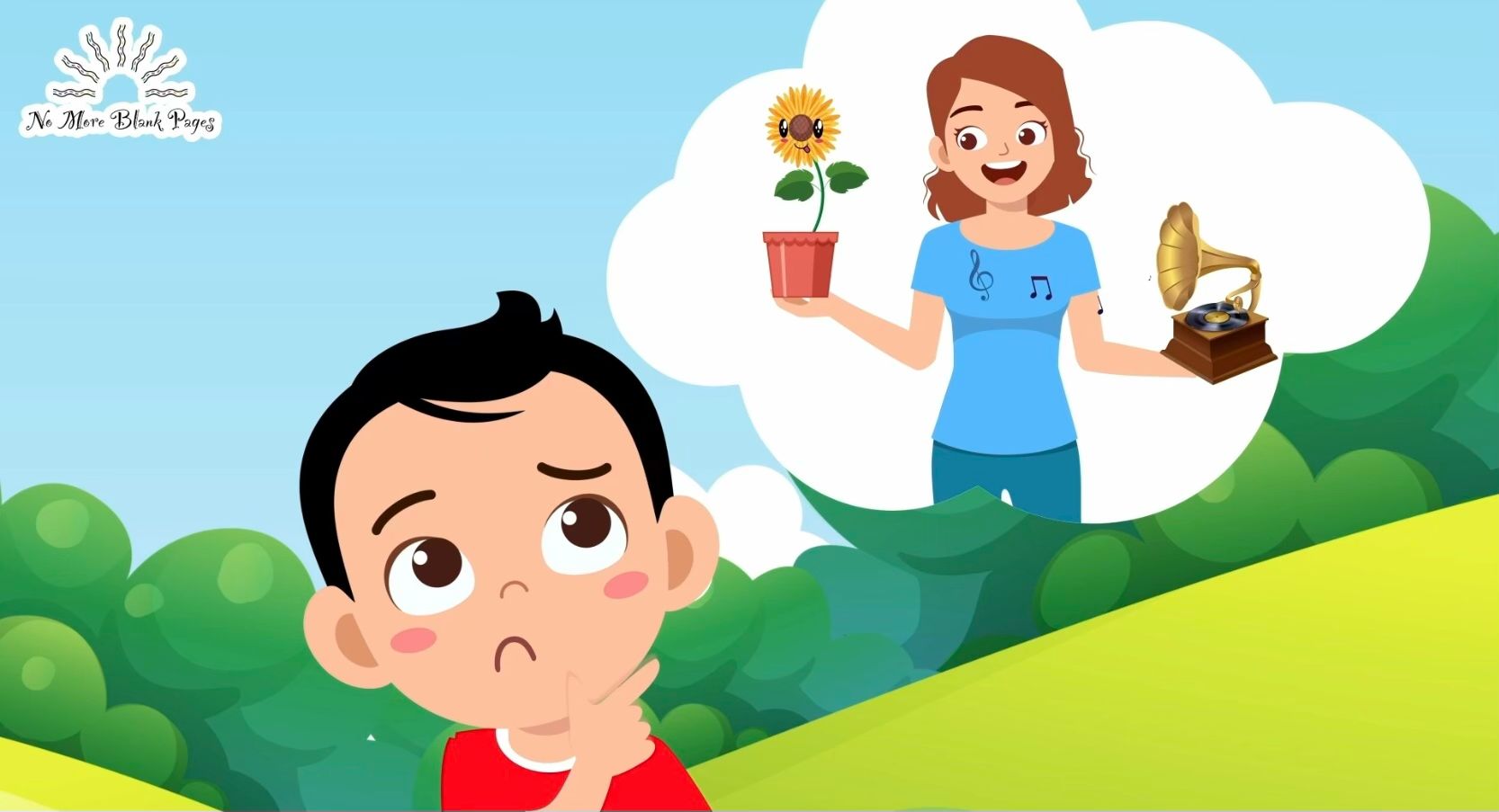 Mommy Says Plants Can Hear Nursery Rhymes No More Blank Pages Videos v2