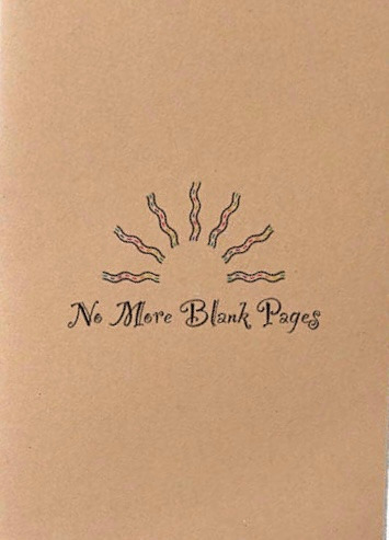 Donation Journal No More Blank Pages