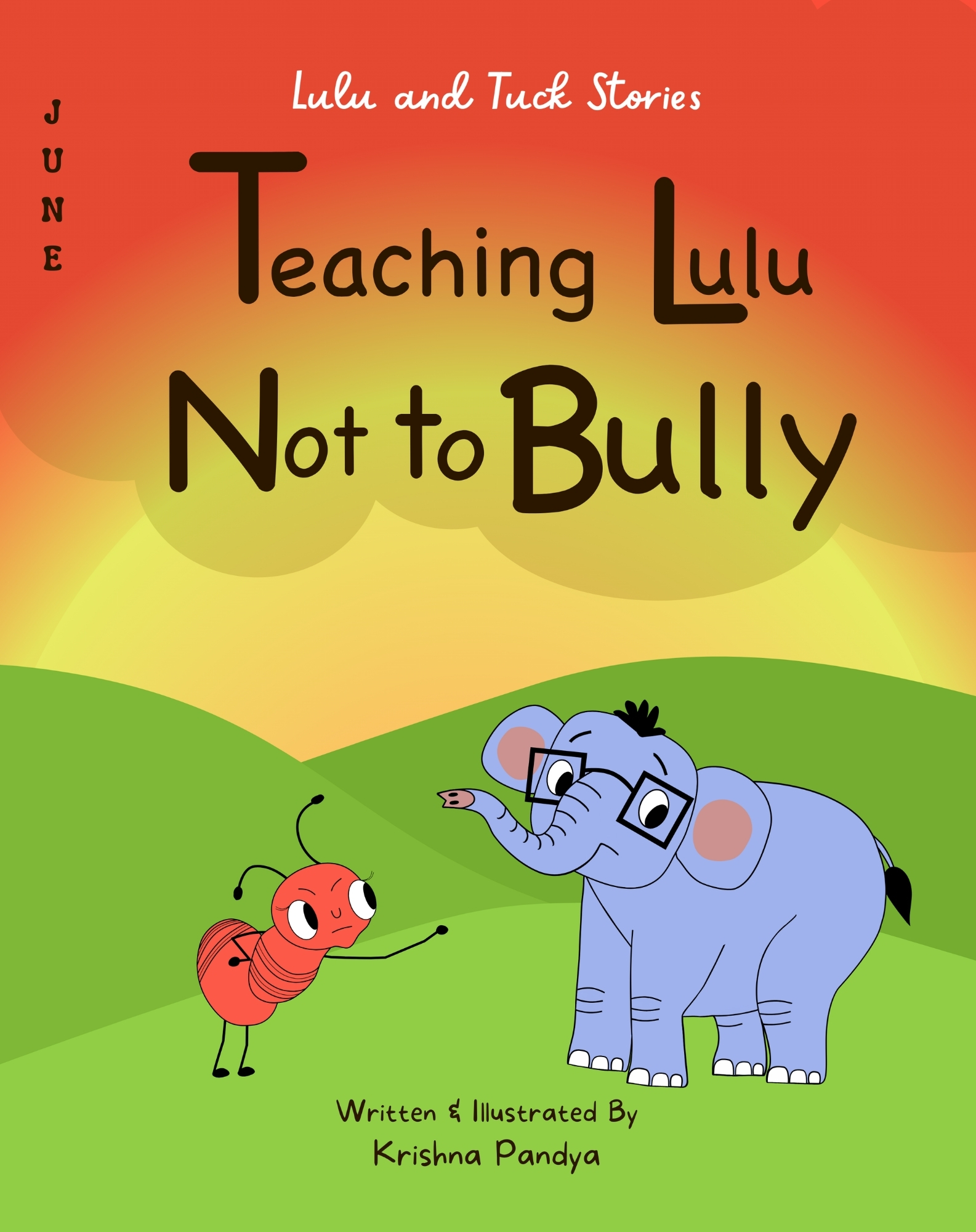 Lulu and Tuck Stories: Teaching Lulu Not to Bully - Front Cover Front cover of Lulu and Tuck Stories: Teaching Lulu Not to Bully children's book by No More Blank Pages.